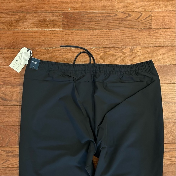 NEW Abercrombie & Fitch Traveler Joggers Men’s SZ XL Long in Black - Picture 9 of 15